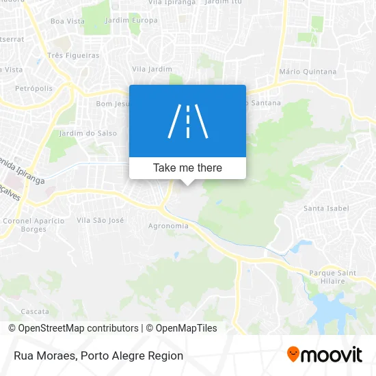 Rua Moraes map