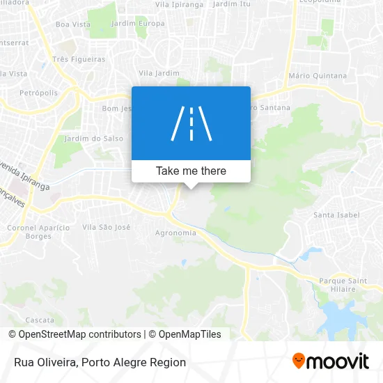 Rua Oliveira map