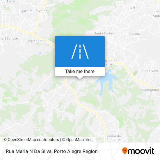 Rua Maria N Da Silva map