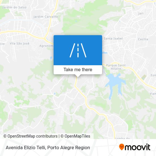 Avenida Elizio Telli map