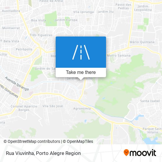 Rua Viuvinha map