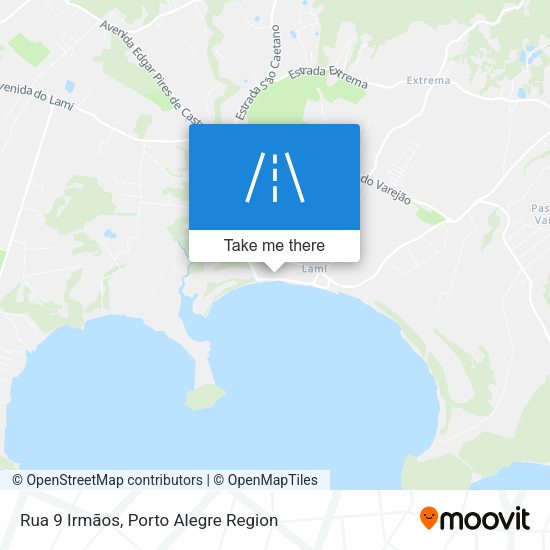 Rua 9 Irmãos map