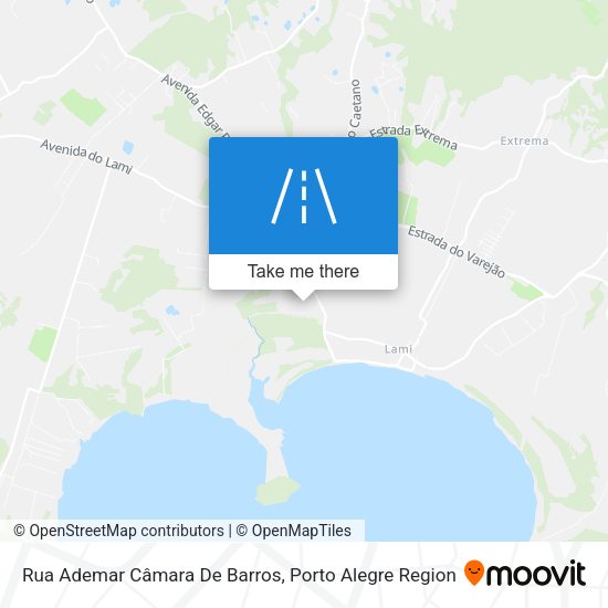 Rua Ademar Câmara De Barros map