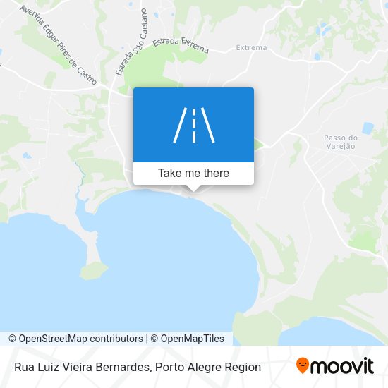 Rua Luiz Vieira Bernardes map