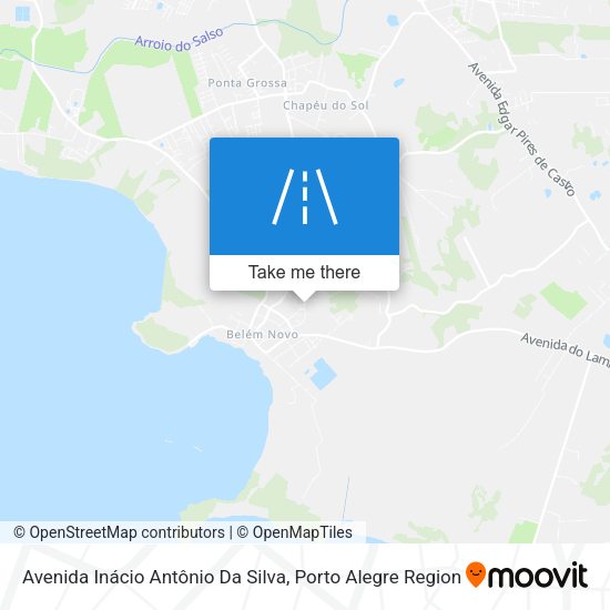 Avenida Inácio Antônio Da Silva map