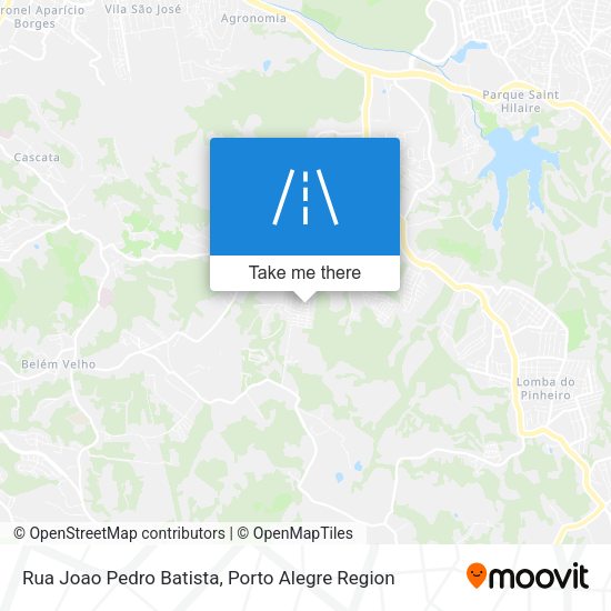 Rua Joao Pedro Batista map