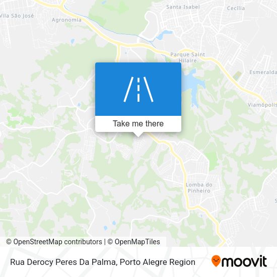 Rua Derocy Peres Da Palma map