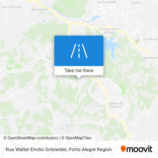 Rua Walter Emílio Schneider map