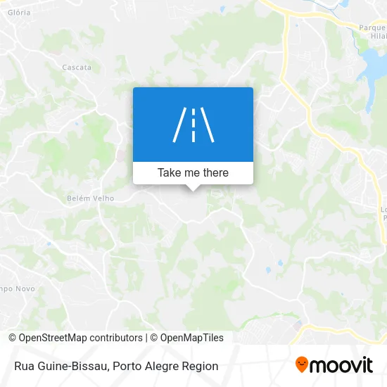 Rua Guine-Bissau map