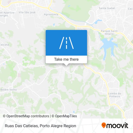 Ruas Das Catleias map