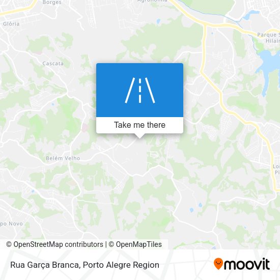 Rua Garça Branca map