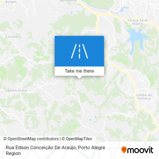 Rua Edson Conceição De Araújo map