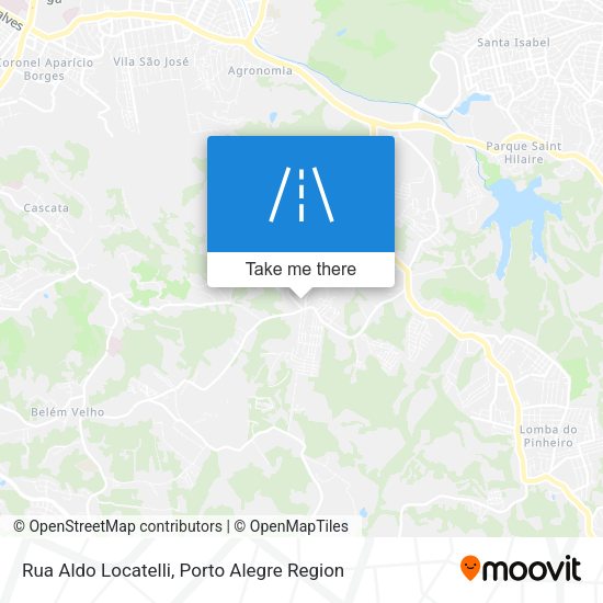 Rua Aldo Locatelli map