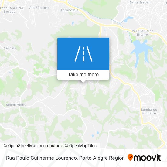 Rua Paulo Guilherme Lourenco map