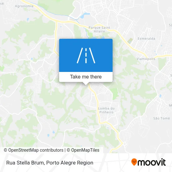 Rua Stella Brum map