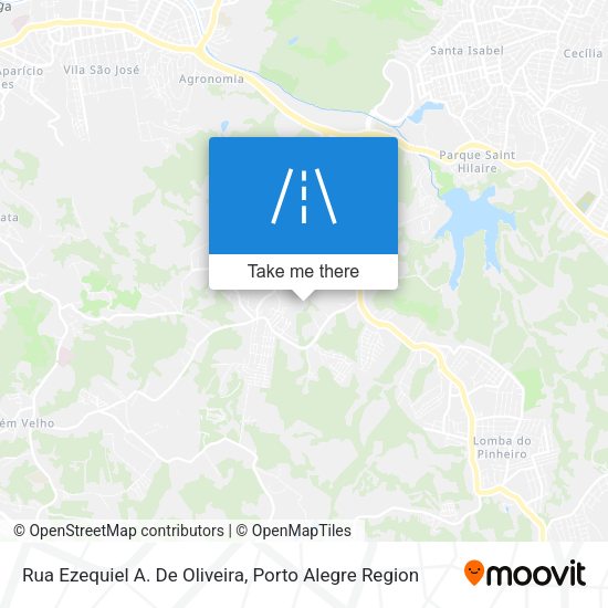 Rua Ezequiel A. De Oliveira map