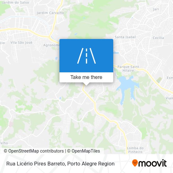 Rua Licério Pires Barreto map
