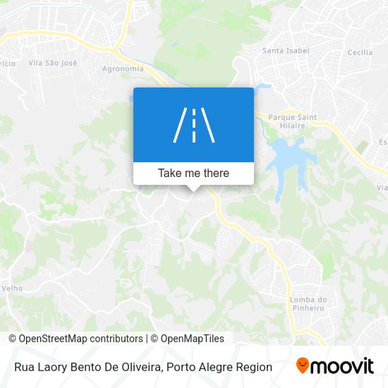 Rua Laory Bento De Oliveira map