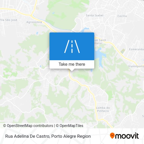 Rua Adelina De Castro map
