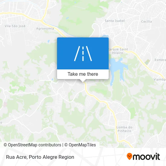 Rua Acre map