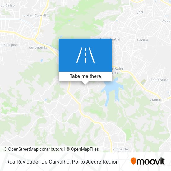 Rua Ruy Jader De Carvalho map