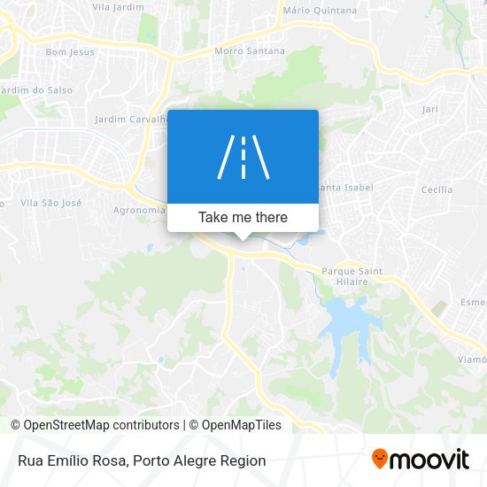 Rua Emílio Rosa map