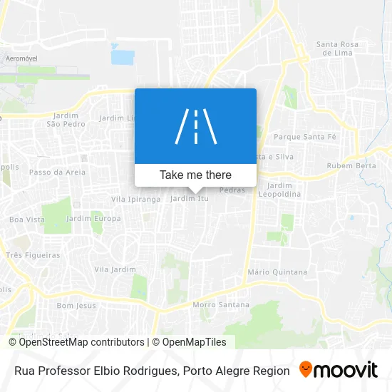 Rua Professor Elbio Rodrigues map