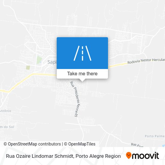Rua Ozaire Lindomar Schmidt map
