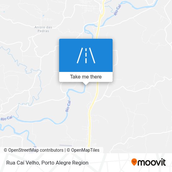 Rua Caí Velho map