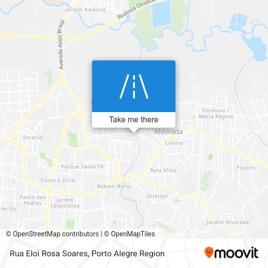Rua Eloi Rosa Soares map
