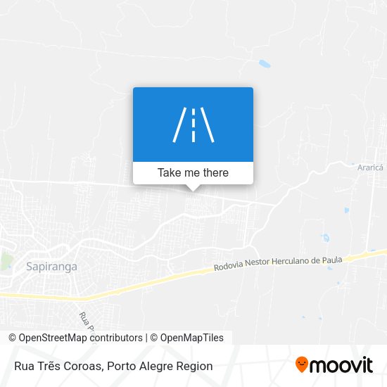 Rua Trẽs Coroas map
