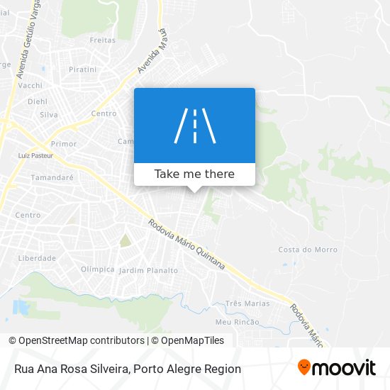 Rua Ana Rosa Silveira map