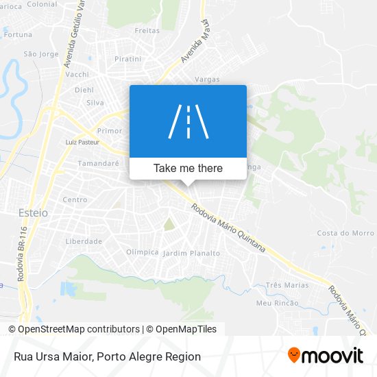 Mapa Rua Ursa Maior