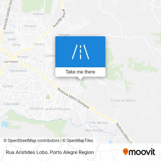 Rua Aristides Lobo map
