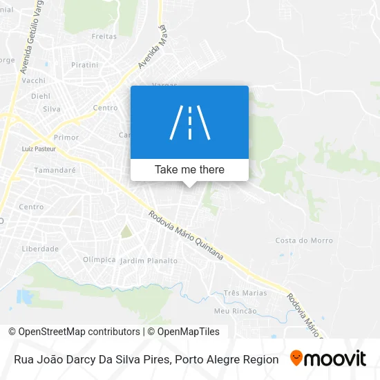 Rua João Darcy Da Silva Pires map