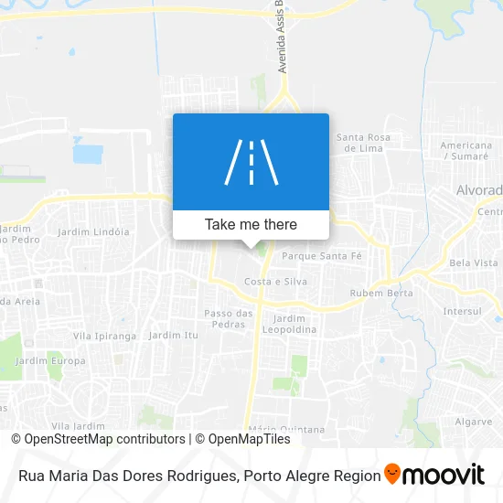 Rua Maria Das Dores Rodrigues map
