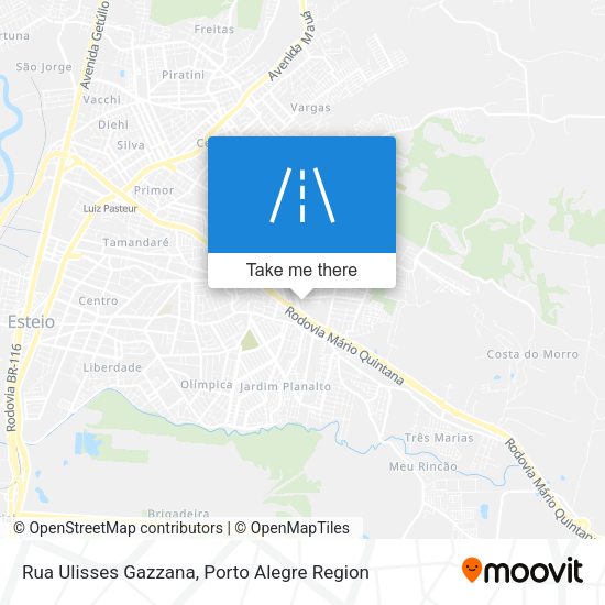 Rua Ulisses Gazzana map