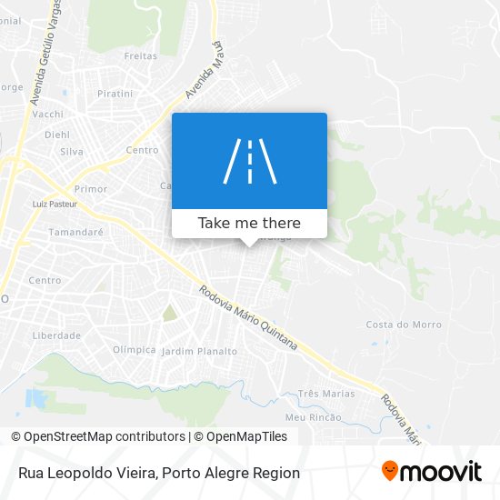 Rua Leopoldo Vieira map