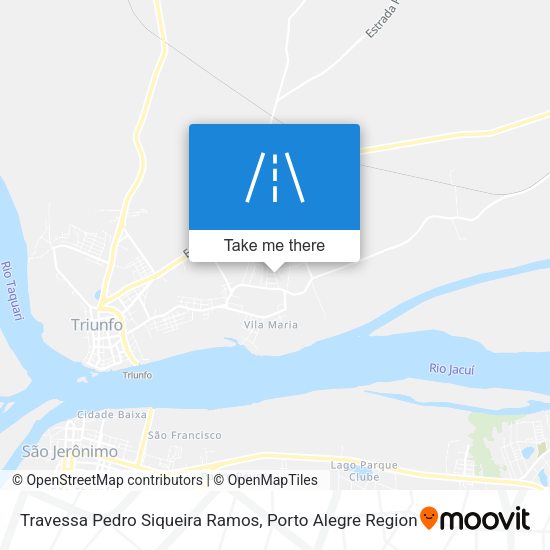 Travessa Pedro Siqueira Ramos map