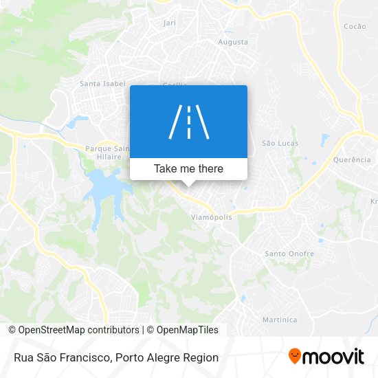 Rua São Francisco map