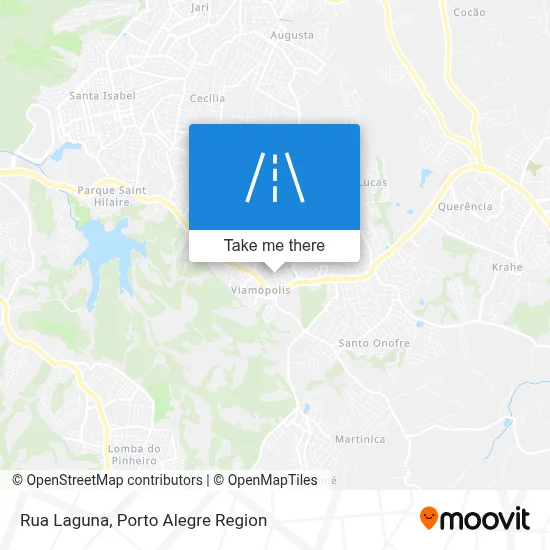 Rua Laguna map