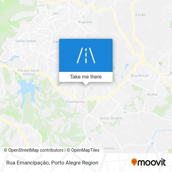 Rua Emancipação map