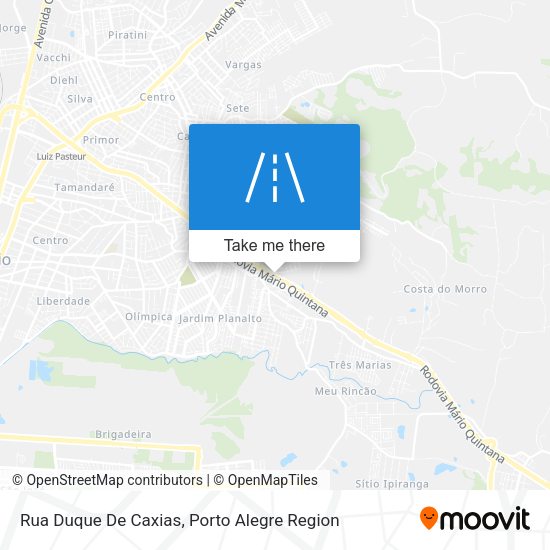 Rua Duque De Caxias map