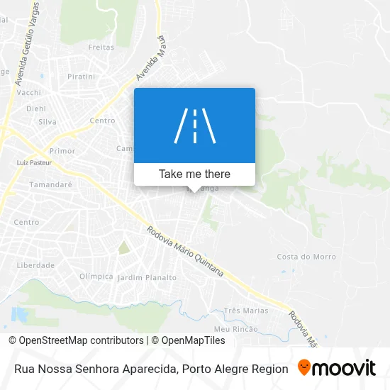 Rua Nossa Senhora Aparecida map