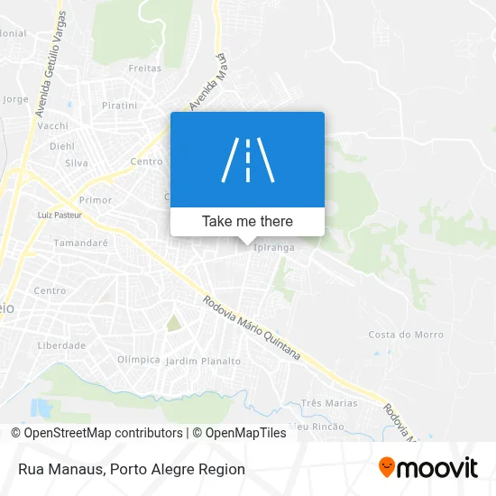 Rua Manaus map
