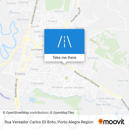 Rua Vereador Carlos Eli Brito map