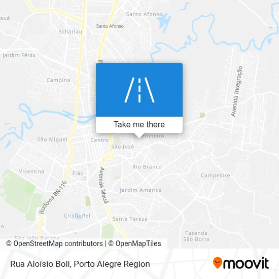 Rua Aloísio Boll map