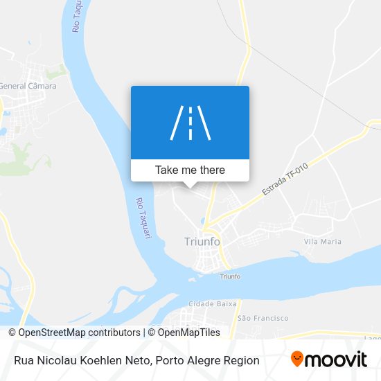 Rua Nicolau Koehlen Neto map