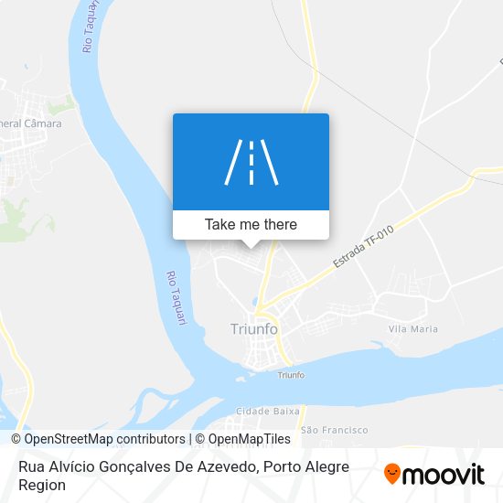 Rua Alvício Gonçalves De Azevedo map
