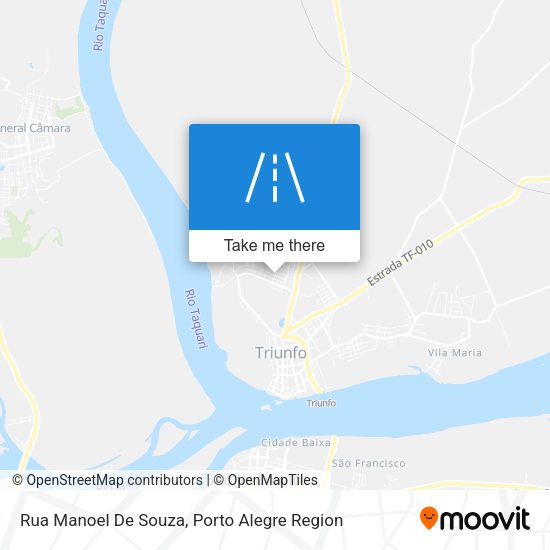 Rua Manoel De Souza map